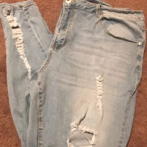 Rue 21 plus size high rise jeggings